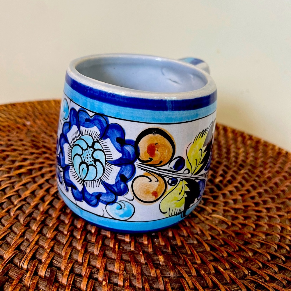 Tonala Mexican Folk Art Floral Coffee Mug